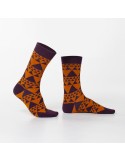 Rote Herrensocken mit Dreiecken SM29 – Online-Shop – Boutique